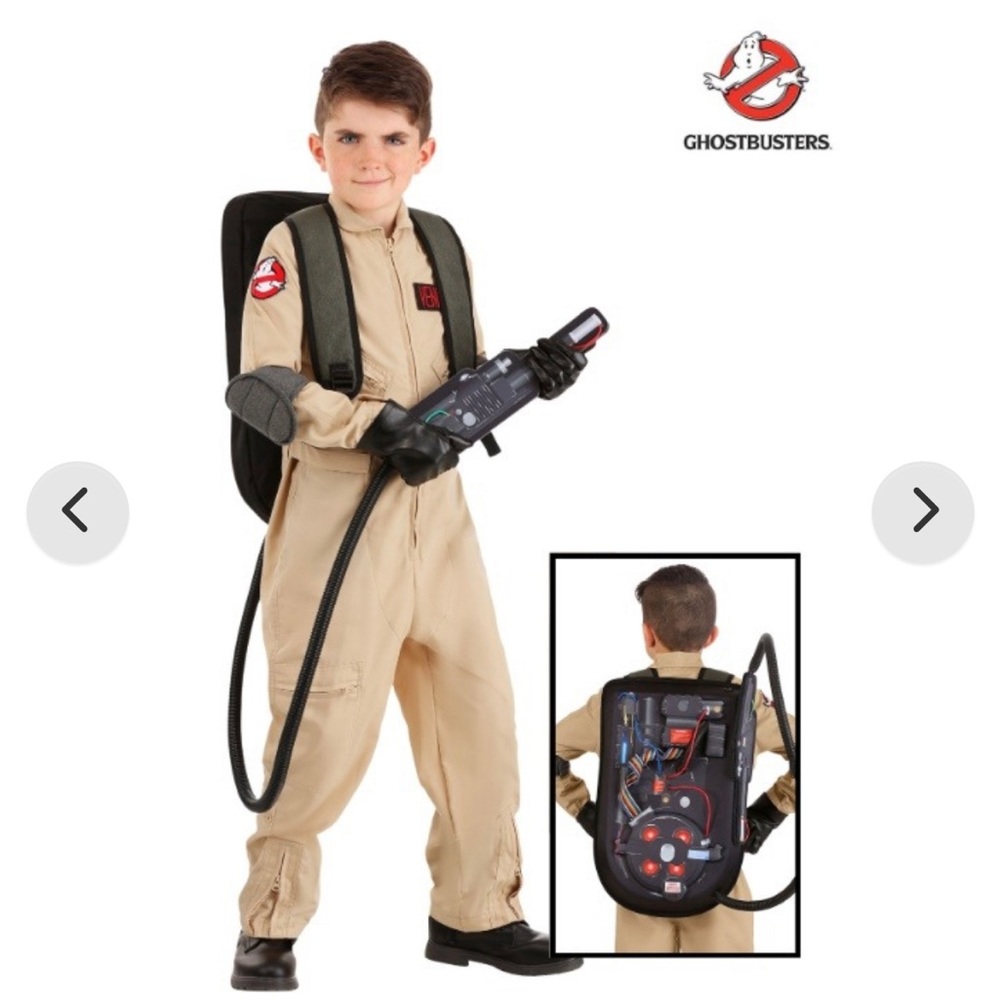 Deluxe Kids GHOSTBUSTERS Costume - kids small